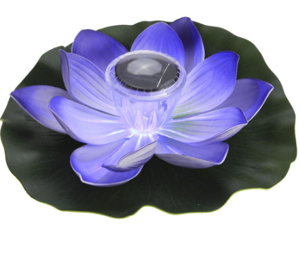 Solar Lotus Light - Colorful Pool Decorative Lamp