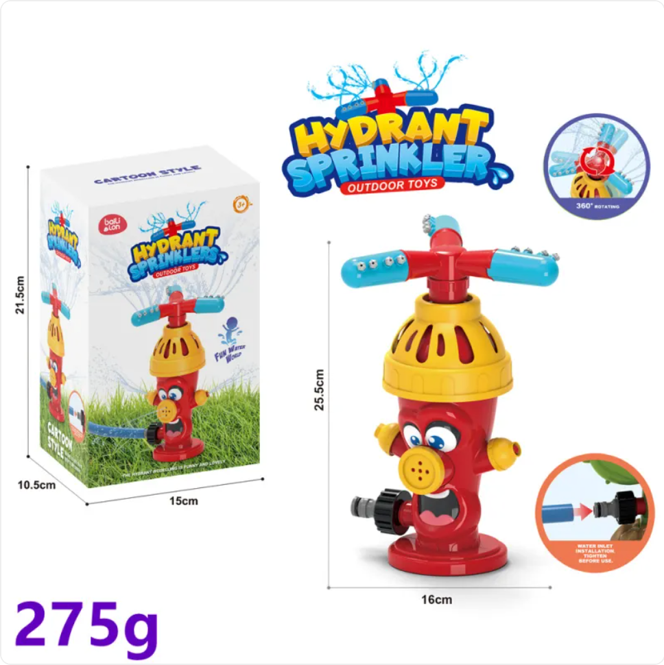 Water Sprinkler Baseball T For Kids