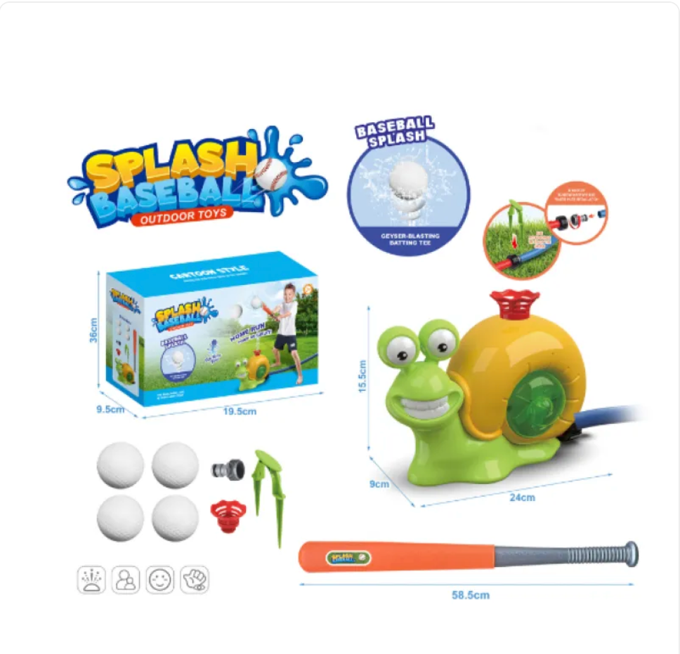 Water Sprinkler Baseball T For Kids