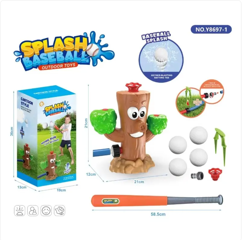 Water Sprinkler Baseball T For Kids