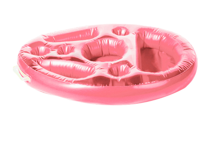 Pineapple Pool Drink Holder & Floating Snack Tray