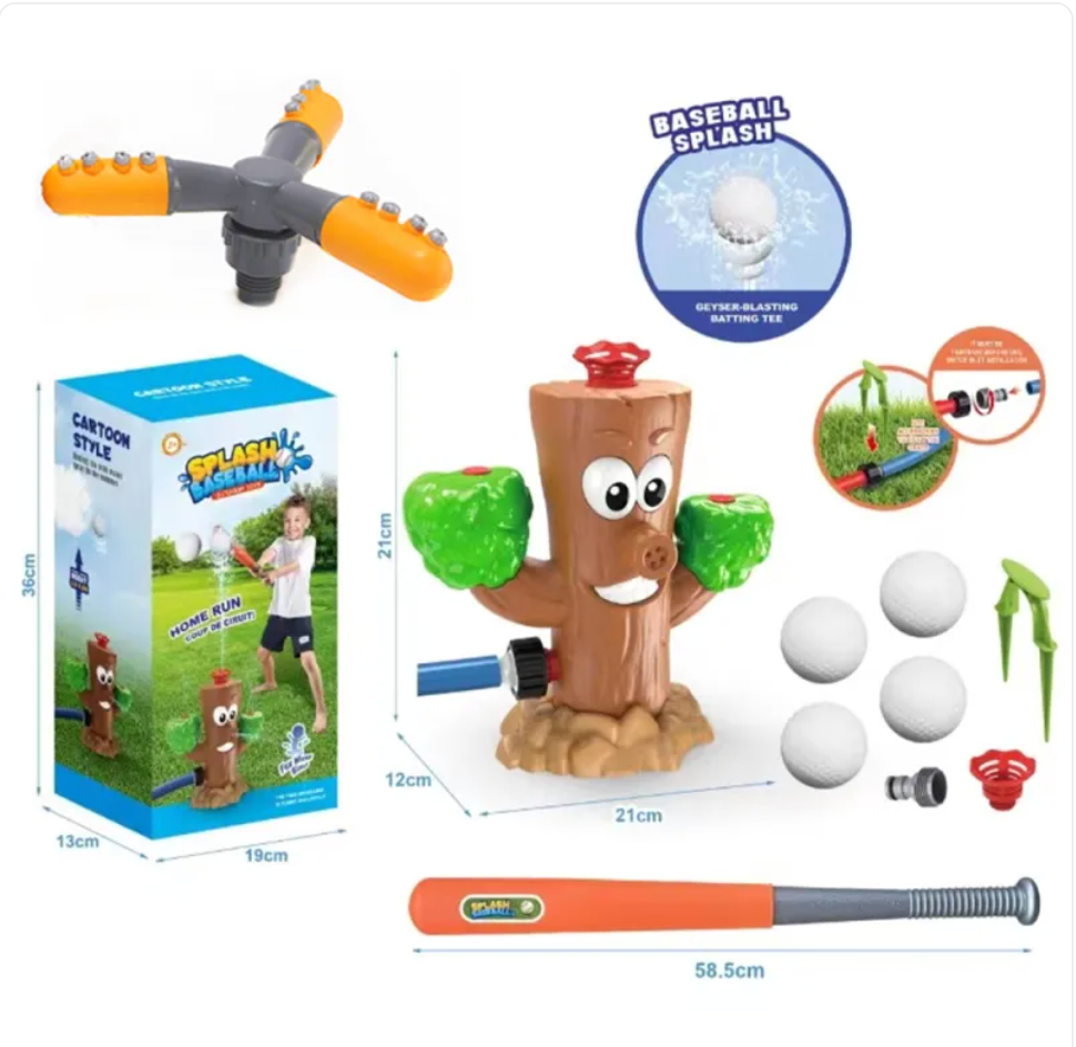 Water Sprinkler Baseball T For Kids