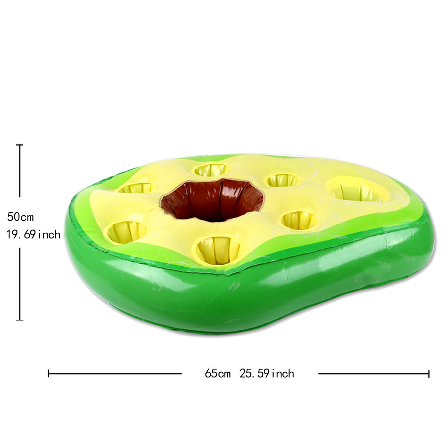 Pineapple Pool Drink Holder & Floating Snack Tray