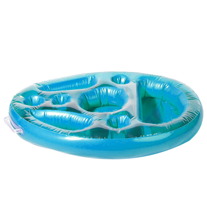 Pineapple Pool Drink Holder & Floating Snack Tray