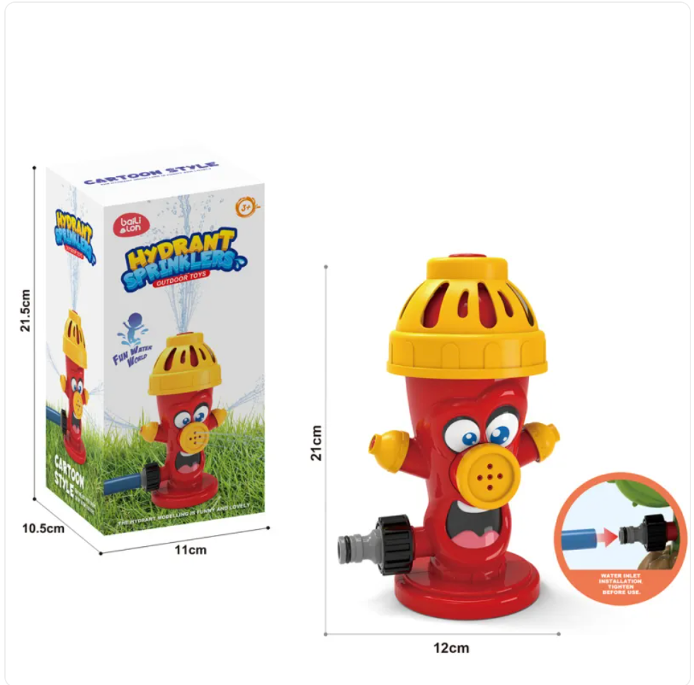 Water Sprinkler Baseball T For Kids