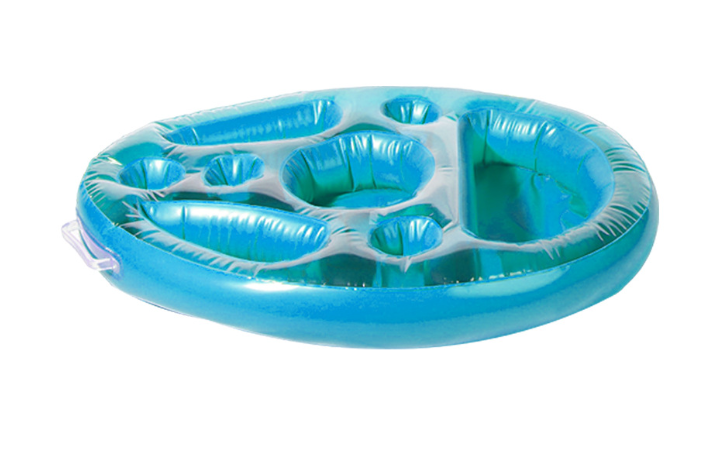 Pineapple Pool Drink Holder & Floating Snack Tray