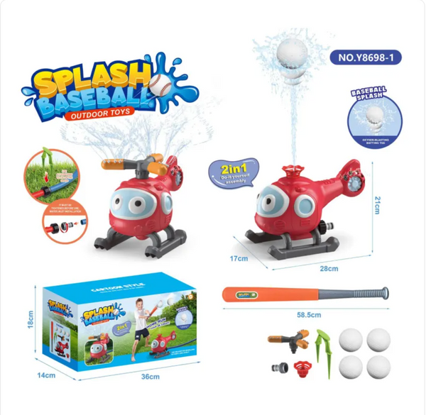 Backyard Splash Sprinkler for Kids — Hooks to Any Garden Hose